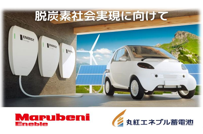 Online sales of battery storage systems (Japan)