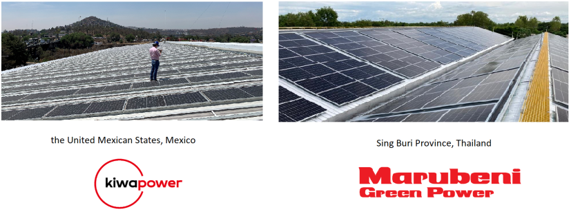 Marubeni’s Rooftop Solar PV Systems