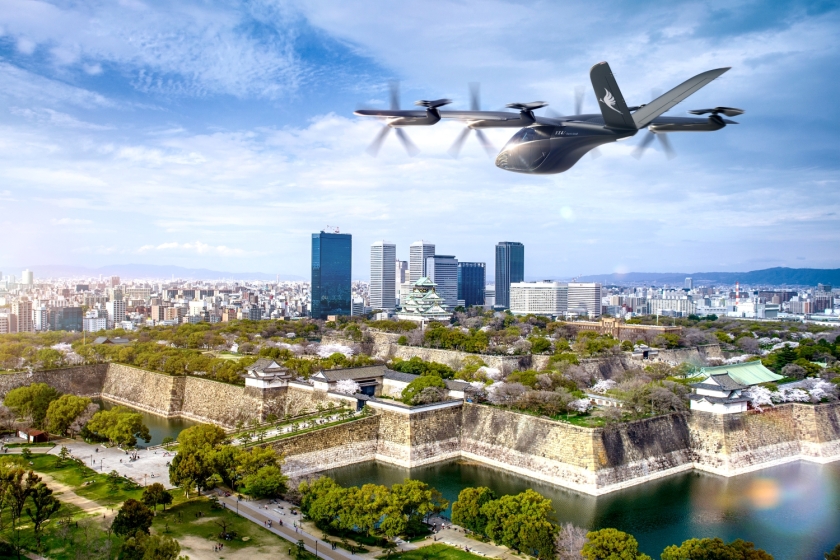 Demonstration for the Social Implementation of Flying Cars in Osaka Prefecture