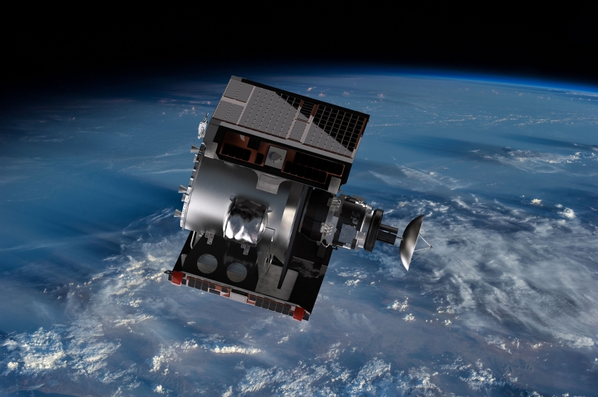 Image of satellite orbit insertion vehicle, “ION”