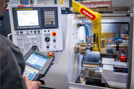 A machine tool supplied by TOLUS