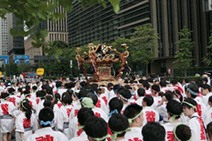 Participation in the Kanda Matsuri Festival