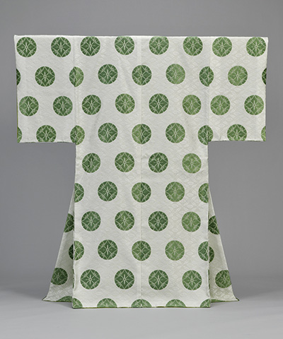 Moegi no ko-ucihki (Light green ceremonial court robe)