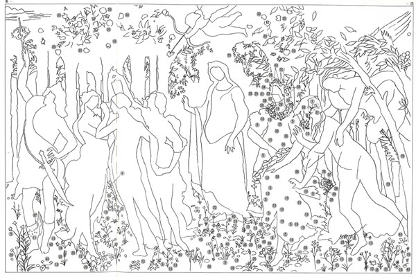 《プリマヴェーラ(春)》の解析:花々の意味