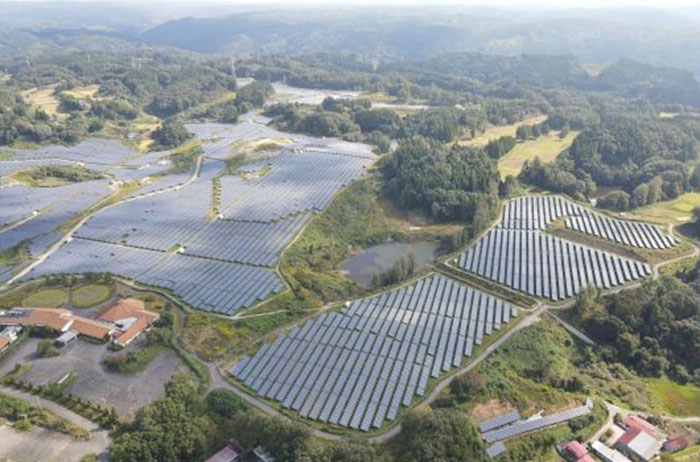 福島石川太陽光発電所（福島県）