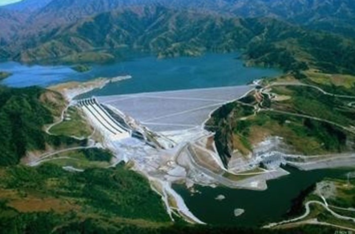 サンロケ水力発電所（フィリピン）