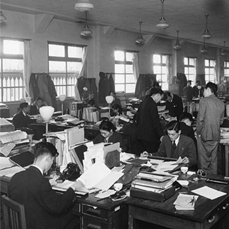 1949年当時の本社事務所