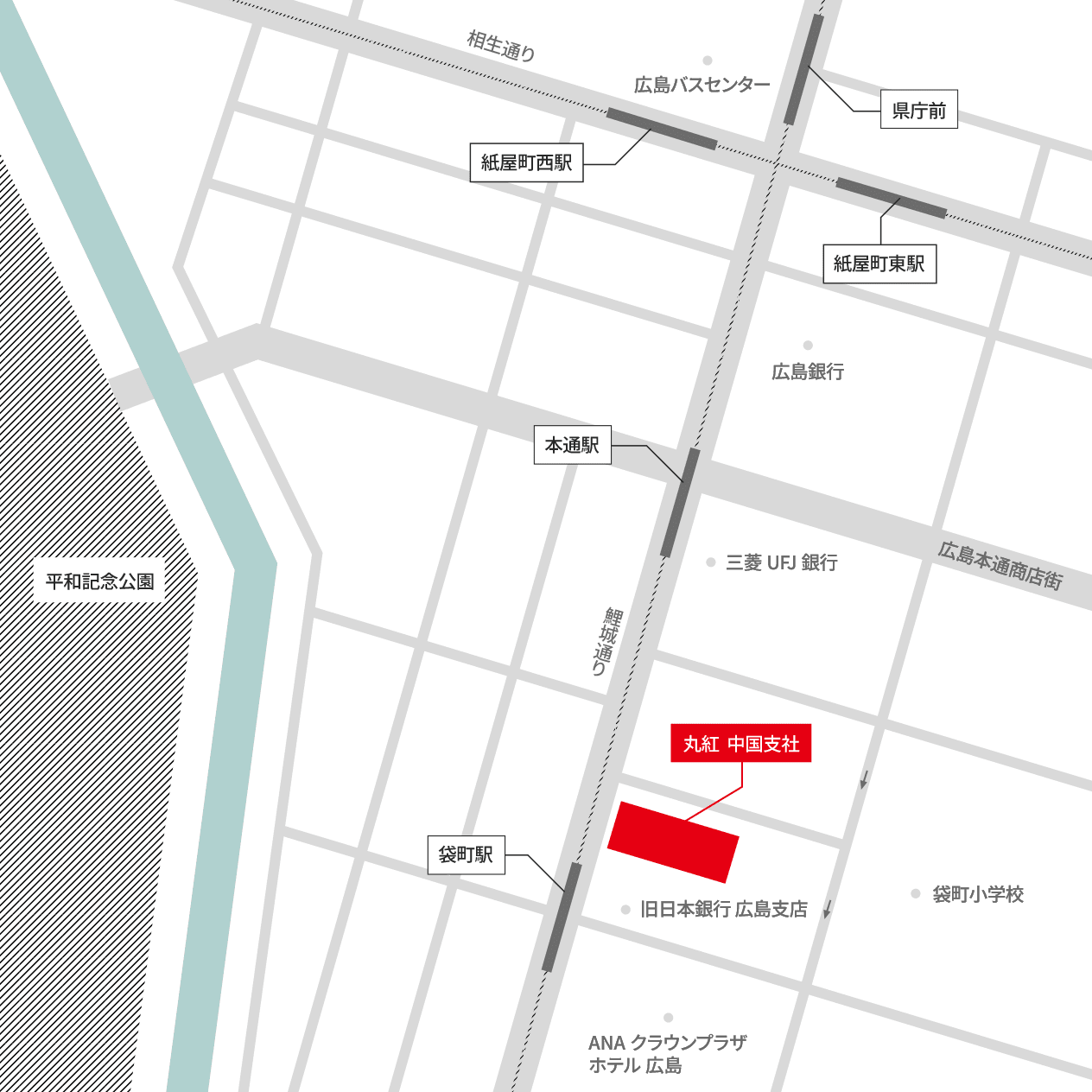 中国支社 地図