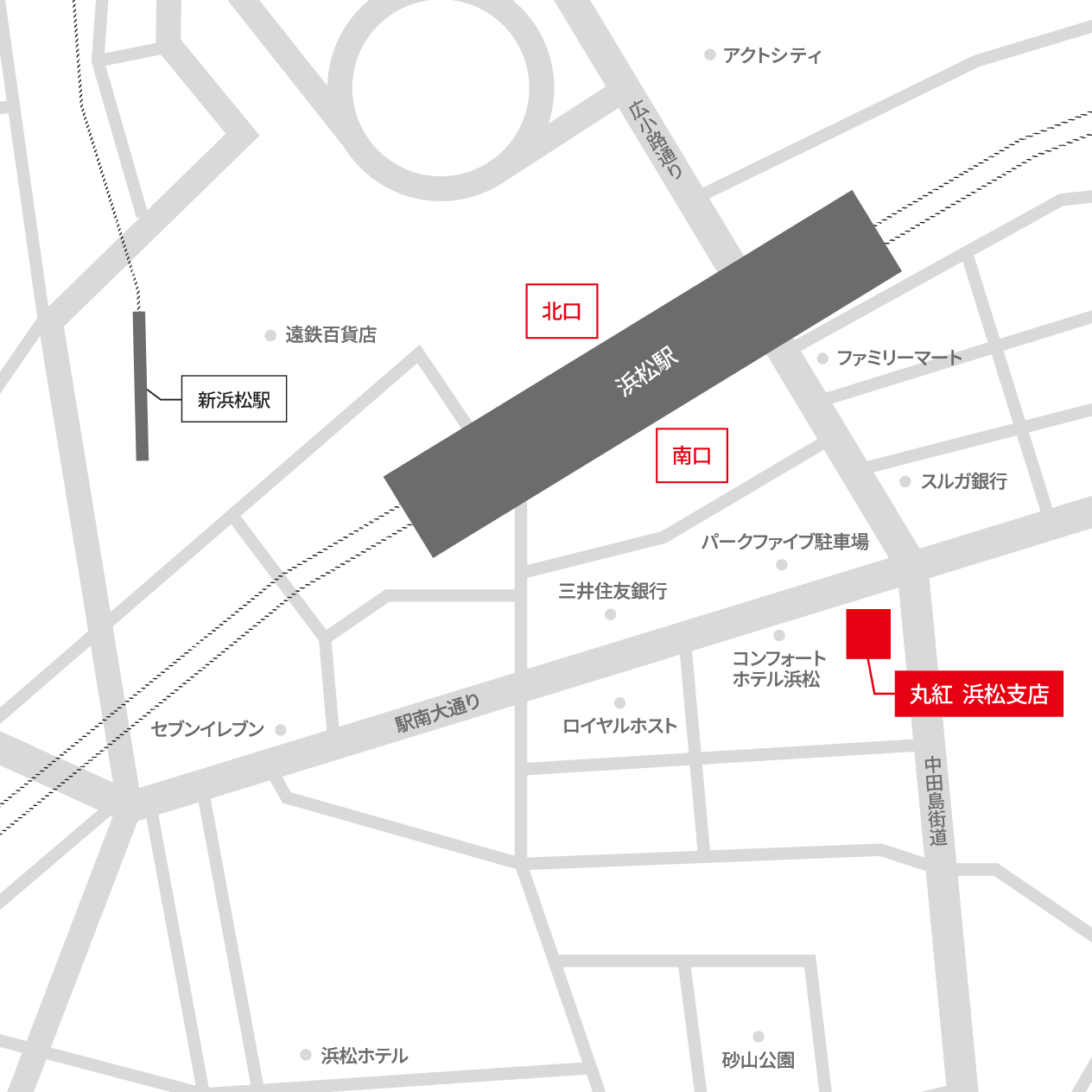 浜松支店 地図