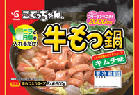 大人気 こてっちゃん牛もつ鍋シリーズに キムチ味 登場 エスフーズ 丸紅