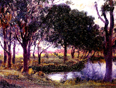 「沼のほとり」