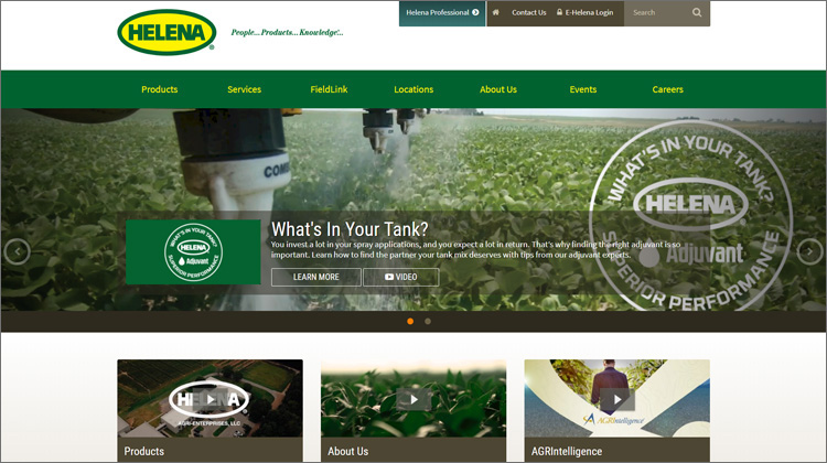 Helena Agri-Enterprises ホームページ