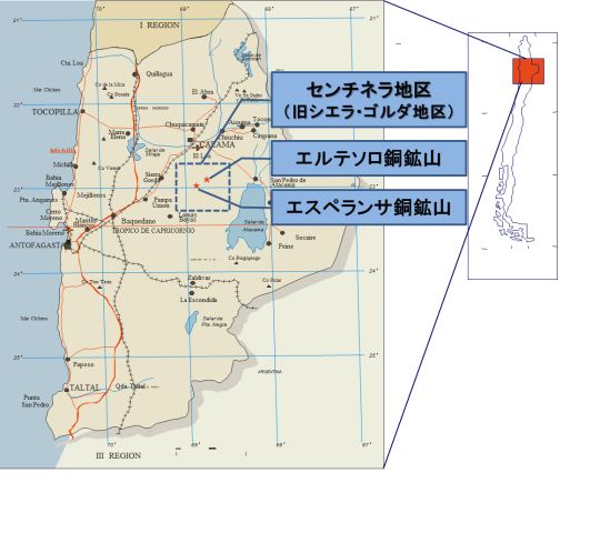 (地図)センチネラ地区