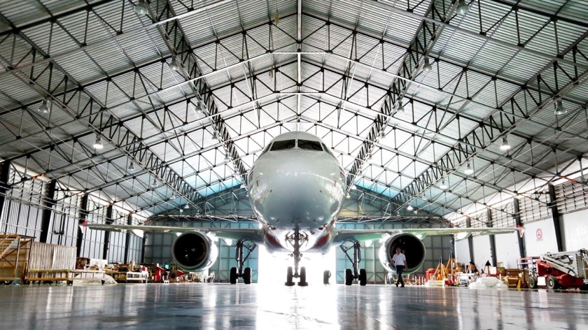 <航空機格納庫イメージ図>