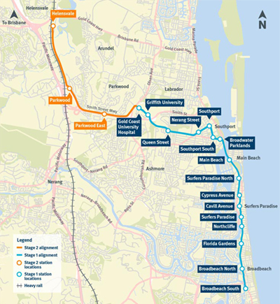 Gold Coast Light Rail project